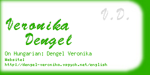 veronika dengel business card